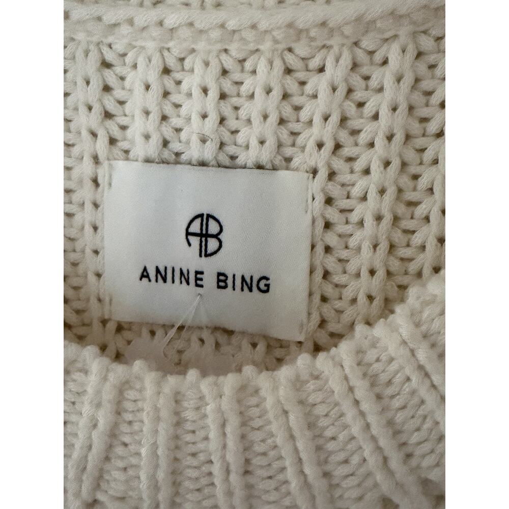 Anine Bing Oliver Chunky Knit Tunic Sweater Dress Size Medium $400 - Picture 3 of 4